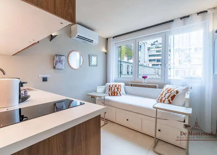 Montparnasse With Ac 11 To 14m2 In A Prime Location شقة باريس